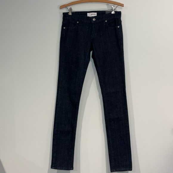 NWT BURTON Lorimer Slim Jeans Dark Rinse Wash Denim Women’s 25/1 - Picture 2 of 8